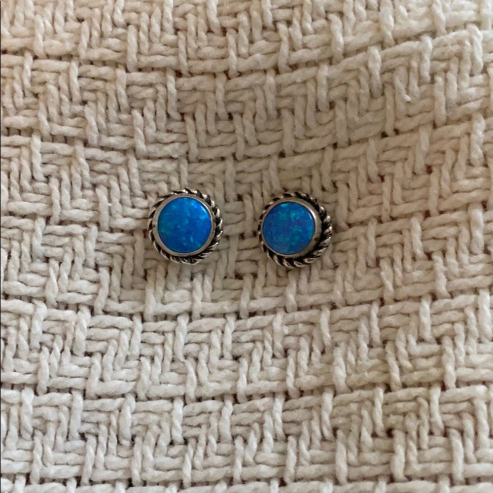 Opal Earrings